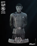 MAN165 - Legendary Character design, Captain Spock Bust  ，3d STL resin print download files