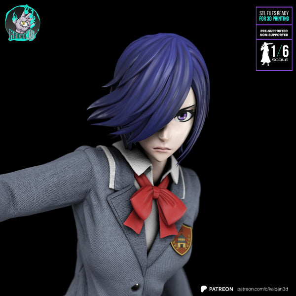 TU091 - Anime character design, 🗼 Touka Kirishima TOKYO GHOUL, 3d stl resin print download files