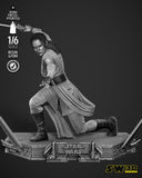 TU250 - Legendary Character design, Rey Skywalker  ，3d STL resin print download files