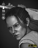 TU250 - Legendary Character design, Rey Skywalker  ，3d STL resin print download files