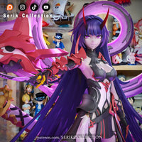 TU086 - Female Character design，Herrscher of Thunder Raiden Mei ，3d STL resin print download files