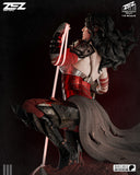 Y018 - Movie Character design, Wonder Woman Statue and Bust ，3d STL resin print download files