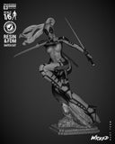 TU210 - Legendary Character design, Lady Deadpool ，3d STL resin print download files
