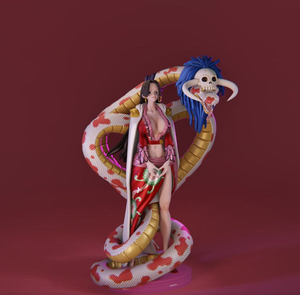 MEI097 - Anime character design, Boa Hancock from one pieces, 3d stl print files
