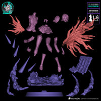 TU091 - Anime character design, 🗼 Touka Kirishima TOKYO GHOUL, 3d stl resin print download files