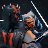 MAN112 - Legendary Character design, Ahsoka Tano vs Darth Maul Diorama，3d STL resin print download files