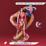MN088 - NSFW Anime character , the Boa Hancock from Onepieces, 3d stl print files
