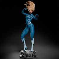 MN008 - Marvel Character design, the Fantastic four, Invinsible Women, 3d stl print download files