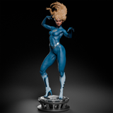 MN008 - Marvel Character design, the Fantastic four, Invinsible Women, 3d stl print download files