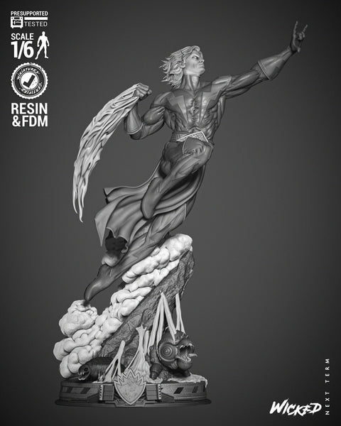 TU205 - Legendary Character design, Adam Warlock，3d STL resin print download files