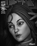 TU207 - Legendary Character design, Mantis ，3d STL resin print download files