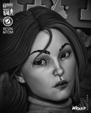 TU207 - Legendary Character design, Mantis ，3d STL resin print download files