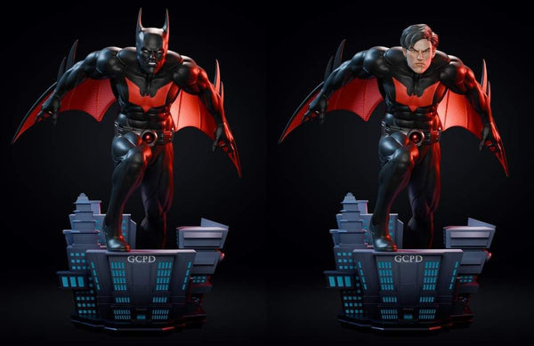 MAN104 - Legendary Character design,  Batman Beyond ，3d STL resin print download files