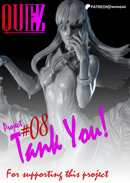 MEI104 - Comic character design, Vampirella, 3d stl print files