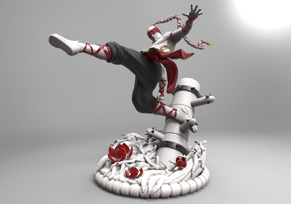 MAN107 - Legendary Character design, 🎨 Lee sin - League Of Legends，3d STL resin print download files