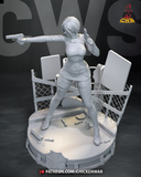 Ada Wonng From the Resident Evil Requiem - High Detail Character for Resin Printing, 3d stl file print download ( Y038 )