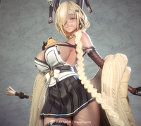 MEI115 - Games Character design, Owari from Azure Lane, 3d stl print download files