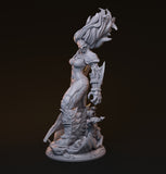 TU225 - Legendary Character design, Mythreal Games - Forgotten - Maachen ，3d STL resin print download files