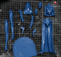 R114 - Drama character design, the sexy warrior nuns, 3d stl file instant download