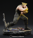 MAN128 - Legendary Character design, Guile ，3d STL resin print download files