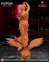 MN066 - NSFW female character design, Hebe the naked woman, 3d stl print files