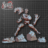 MAN180 - Legendary Character design, Sabertooth ，3d STL resin print download files