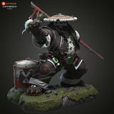 MAN126 - Legendary Character design, Chen Stormstout ，3d STL resin print download files