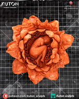 TU108 - Female Character design，Himlay，3d STL resin print download files