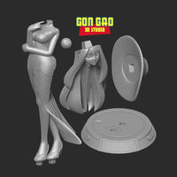 MN110 - Anime character, Pokemon, The Beauty pokemon master, 3d stl instant download files