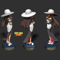 MN110 - Anime character, Pokemon, The Beauty pokemon master, 3d stl instant download files