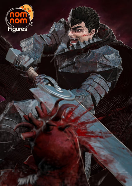 MAN111 - Legendary Character design, Guts from BERSERK ，3d STL resin print download files