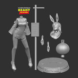 MN112 - Anime character design, Buma dragon ball, 3d stl print files