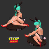 MN114 - Anime character design, Buma the bunny version, 3d stl print files