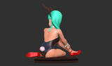 MN114 - Anime character design, Buma the bunny version, 3d stl print files