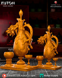 TU014 - Female Character design,Le Vin De Tokai，3d STL resin print download files