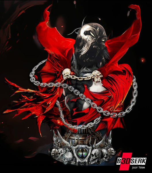 MAN124 - Legendary Character design, Spawn ，3d STL resin print download files