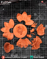 TU108 - Female Character design，Himlay，3d STL resin print download files