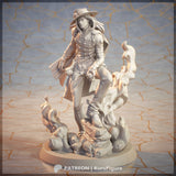 Gyro Zeppeli fanart figure from JoJo's Bizarre Adventure: Steel Ball Run - High Detail Character for Resin Printing, 3d stl file print download ( Y034 )
