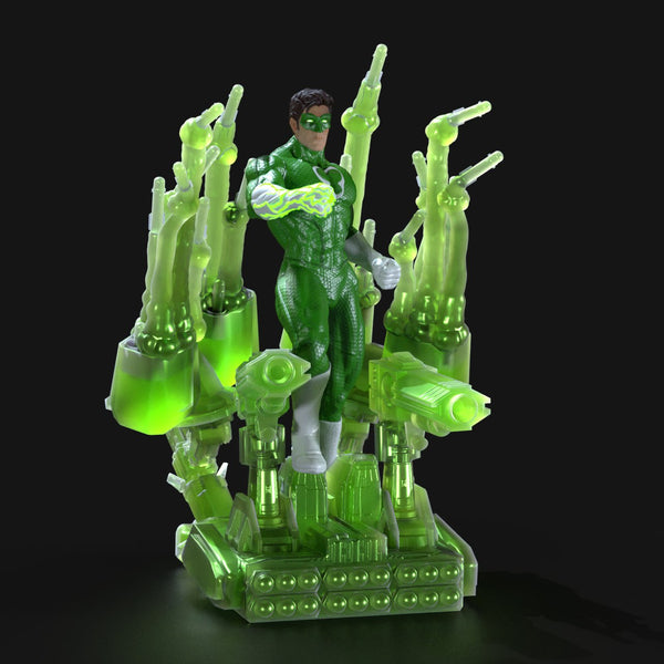 MAN131 - Legendary Character design, Green Lantern Rebirth ，3d STL resin print download files