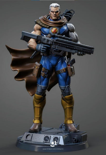 MAN132 - Legendary Character design, Marvel Comics character Cable ，3d STL resin print download files