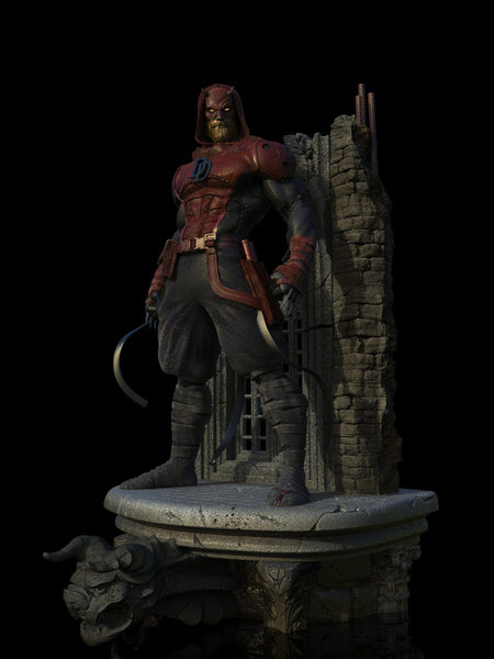 MAN141 - Legendary Character design, Daredevil，3d STL resin print download files (Copy)