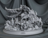 NW006 - Games character design , Varian warcraft, 3d stl print files