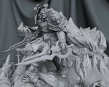 NW006 - Games character design , Varian warcraft, 3d stl print files