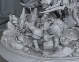 NW006 - Games character design , Varian warcraft, 3d stl print files