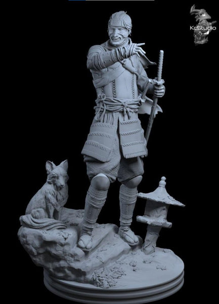 MAN150 - Legendary Character design,  Jin Sakai from Ghost of Tsushima ，3d STL resin print download files