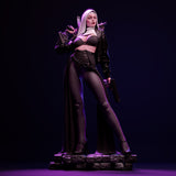 TU157 - Female Character design,Warrior Nun The Movie，3d STL resin print download files