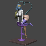 Jane Doe from the video game Zenless Zone Zero，Games Character design, 3d STL resin print download files ( R302 )