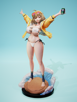 TU110 - Female Character design，Anis Sparking Summer - Nikke，3d STL resin print download files