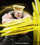 MAN128 - Legendary Character design, Guile ，3d STL resin print download files