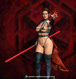 R236 - NSFW Movie character design, Dark rey skywalker design, 3d stl files instant download
